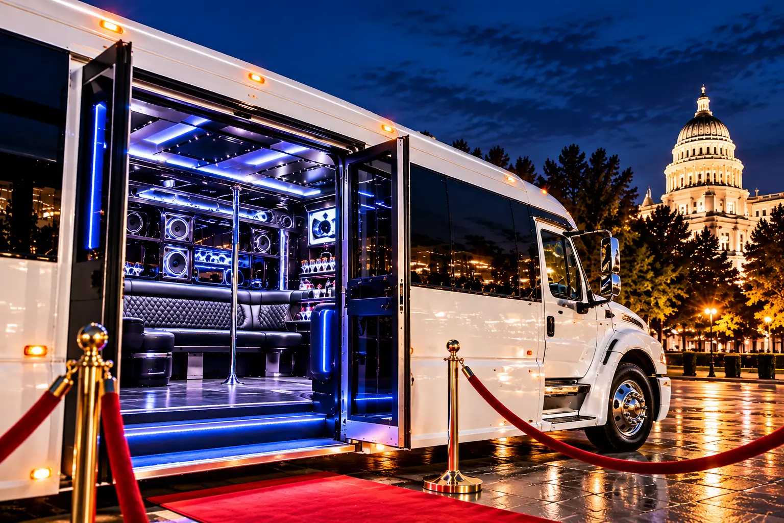 Group transportation for Citrus Heights events