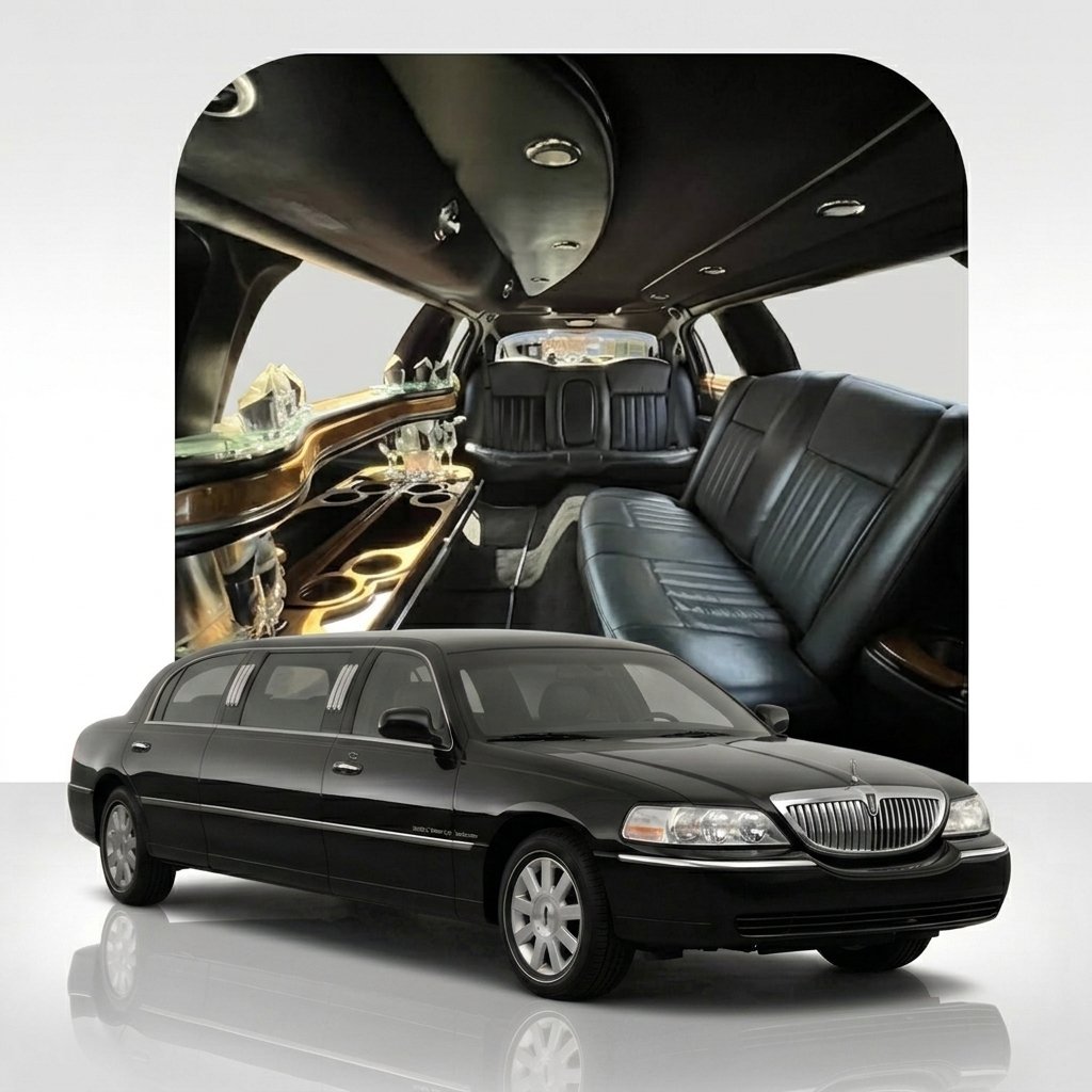 Lincoln Town Car Signature L limousine in Sacramento