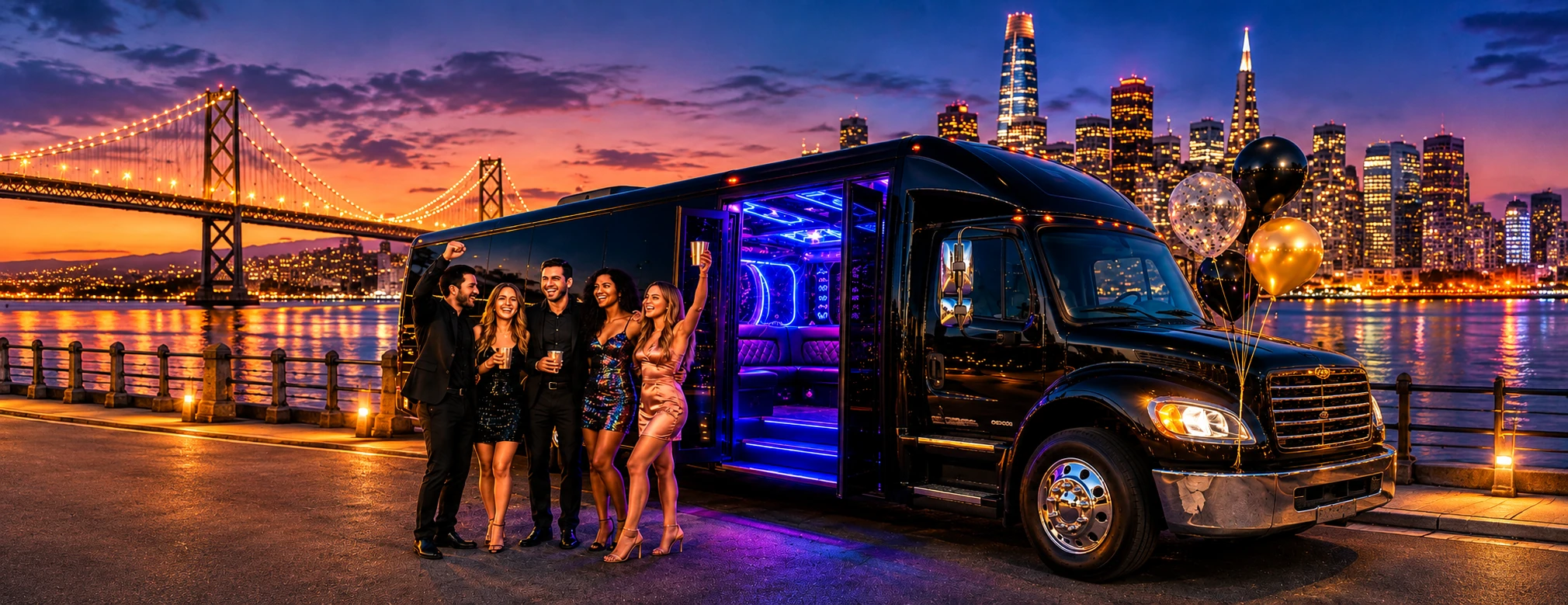 Limo and event transportation serving Elk Grove California