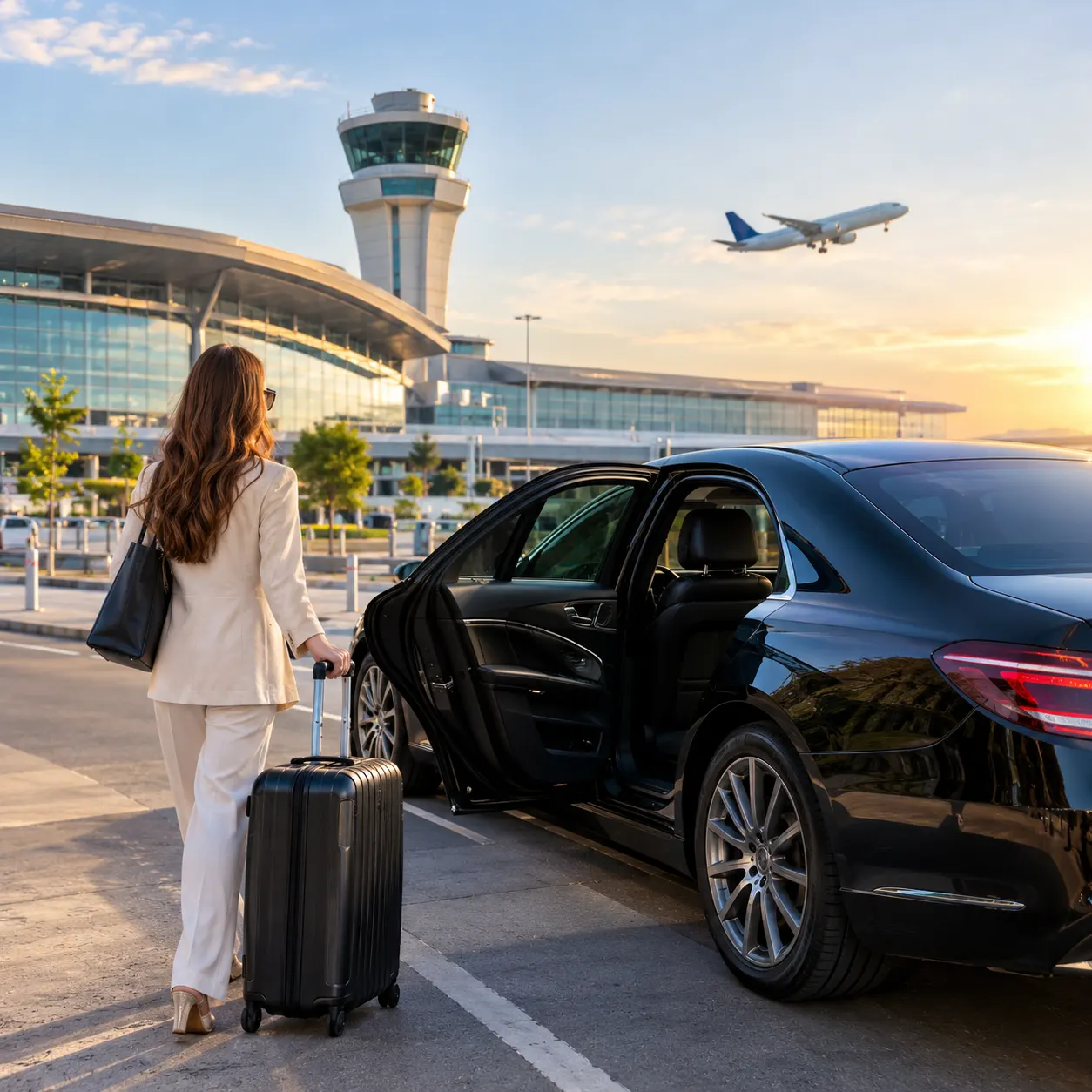 Black car transportation for Sacramento airport trips
