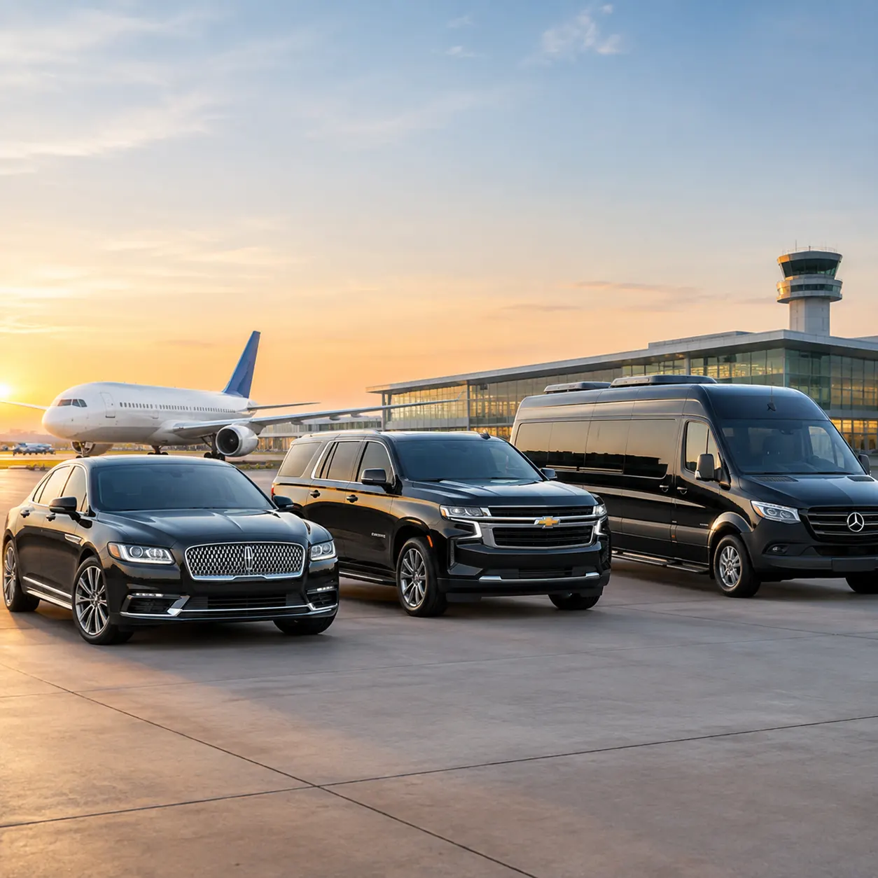 Luxury transportation for Sacramento area trips