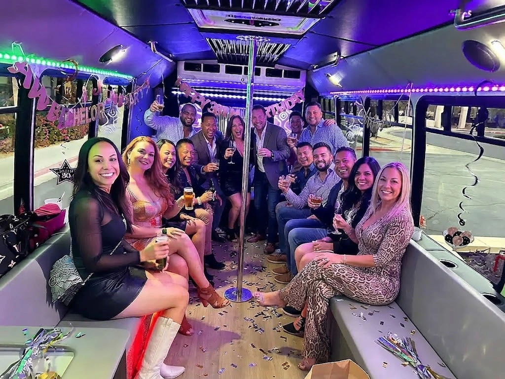 Birthday party limo transportation in Sacramento