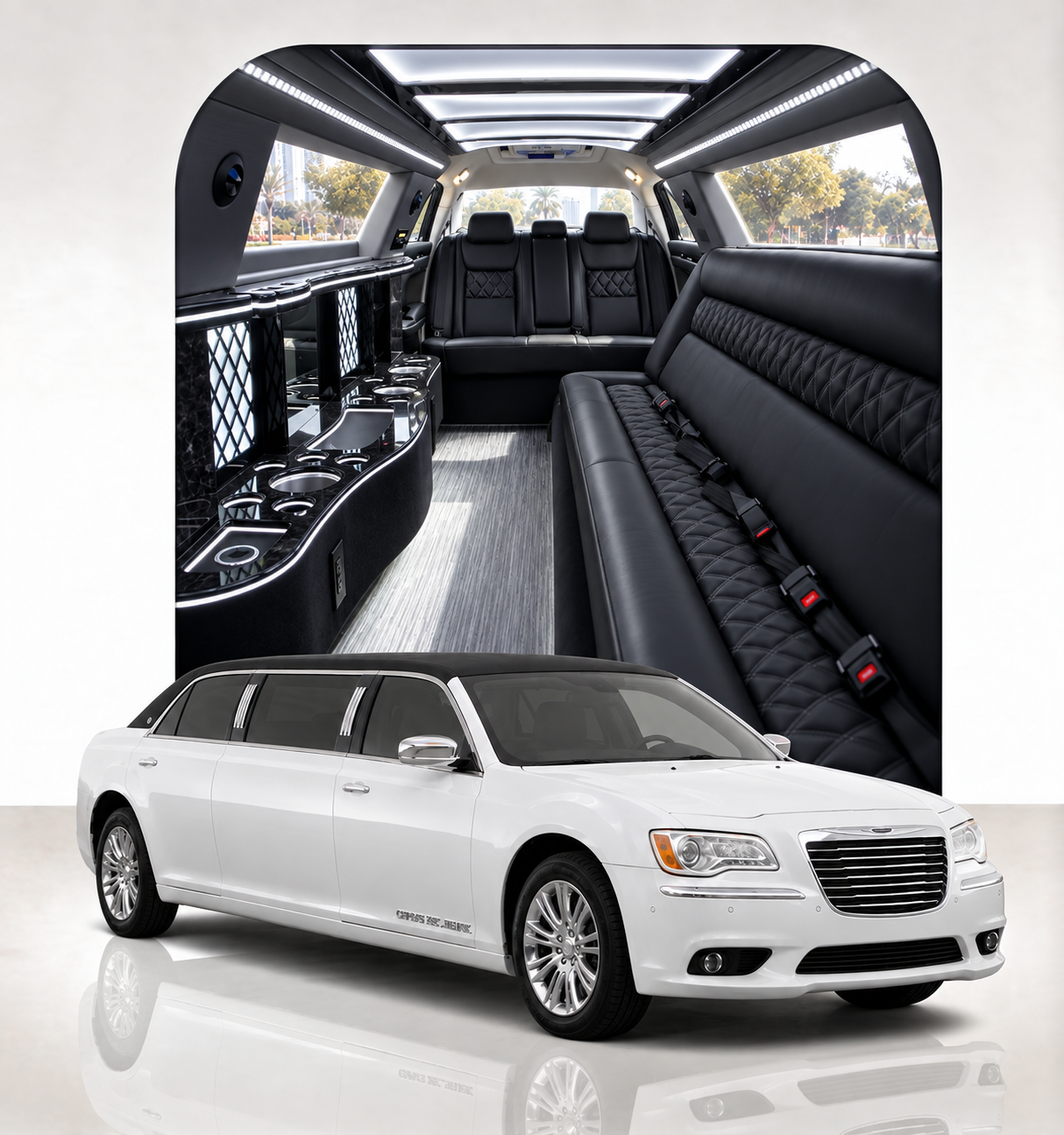 Luxury SUV for chauffeured transportation in Sacramento