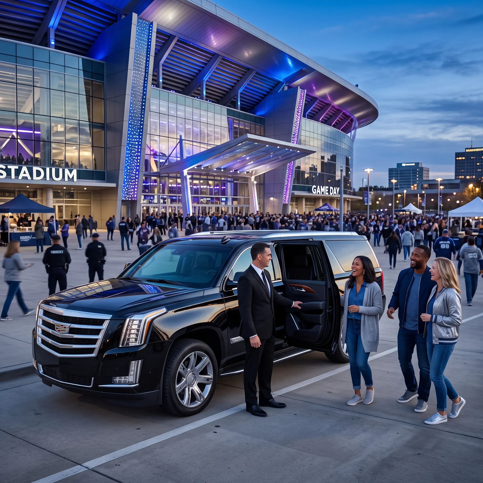 Limo service for Sacramento sporting events