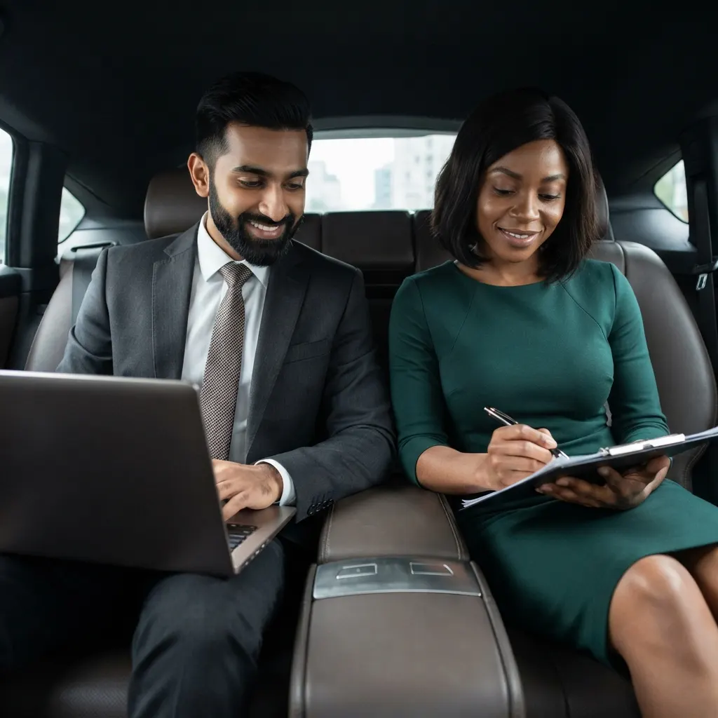 Private corporate limo transportation in Sacramento