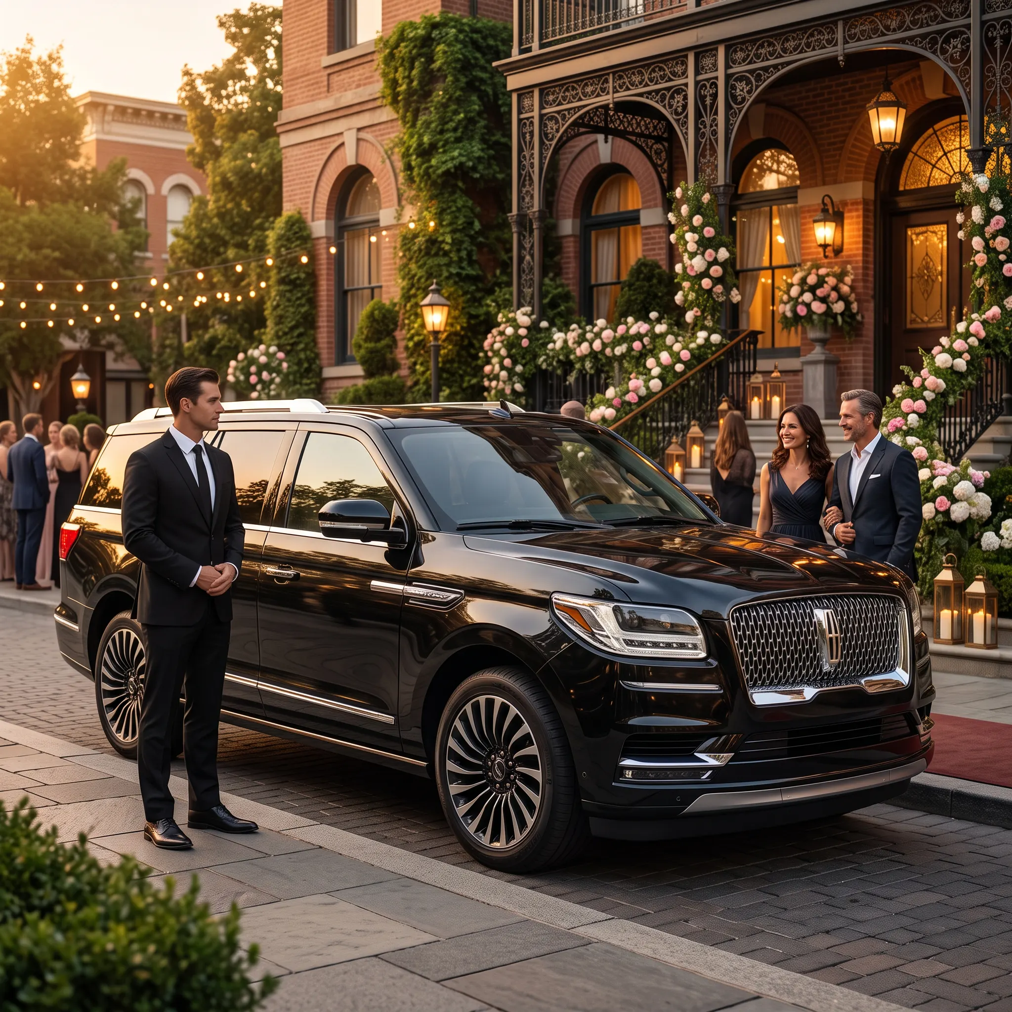 Chauffeured limousine transportation in Sacramento